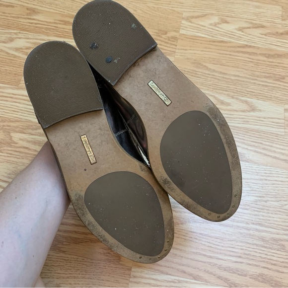 Louise et Cie silver tassel loafers lo Joey size 7M 37 Oxford tassels shiny - Picture 9 of 12